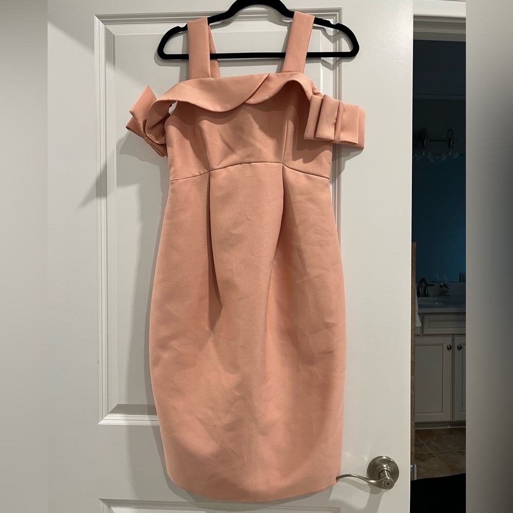 ASOS NWT pink maternity dress with bow - 4